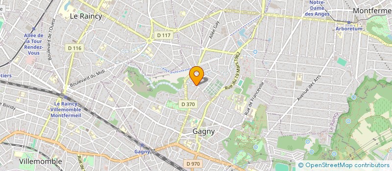 localisation de l'entreprise MONSIEUR YAHIA BOURENNANI à GAGNY