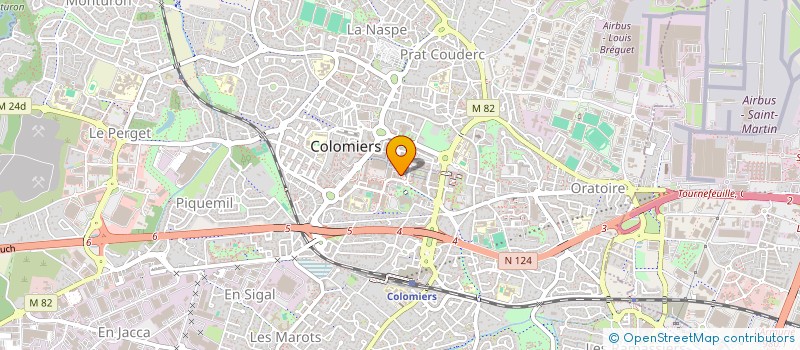 localisation de l'entreprise MONSIEUR YAHIA DERKAOUI à COLOMIERS