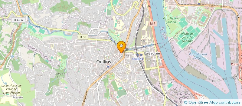 localisation de l'entreprise MONSIEUR YAHIA DJERORO à OULLINS-PIERRE-BENITE