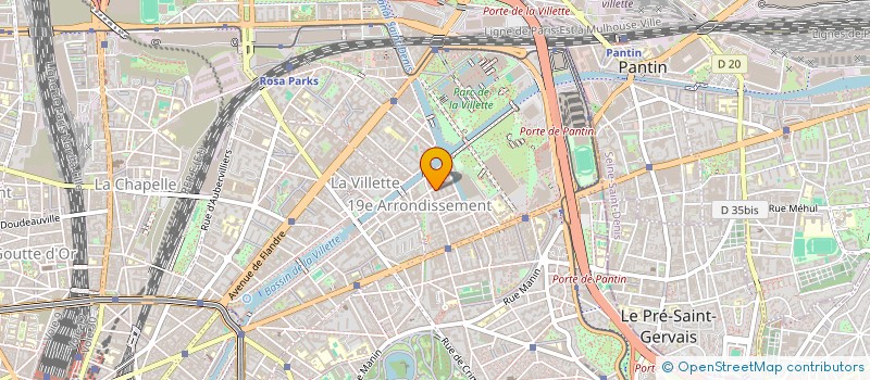 localisation de l'entreprise MONSIEUR YAHIA DRAME  PARIS