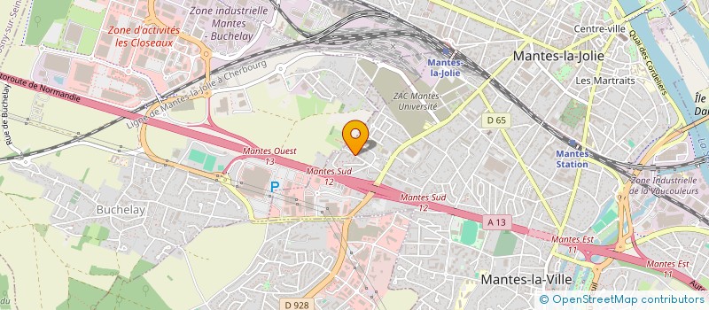 localisation de l'entreprise MONSIEUR YAHIA EL HACHMI SENHADJI  MANTES-LA-VILLE