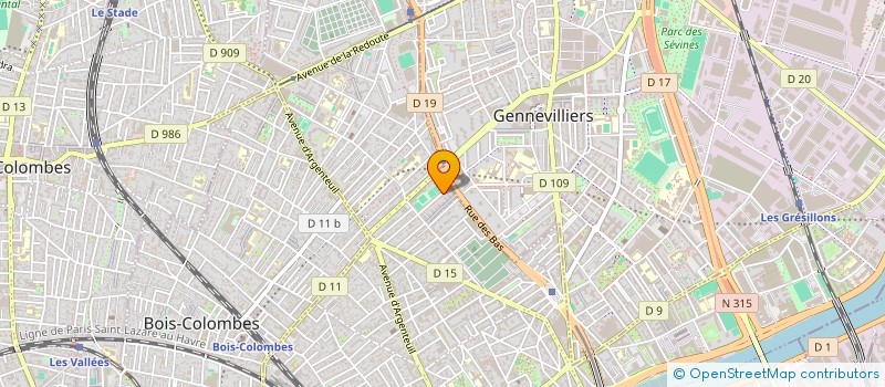 localisation de l'entreprise MONSIEUR YAHIA GASSAMA à ASNIERES-SUR-SEINE