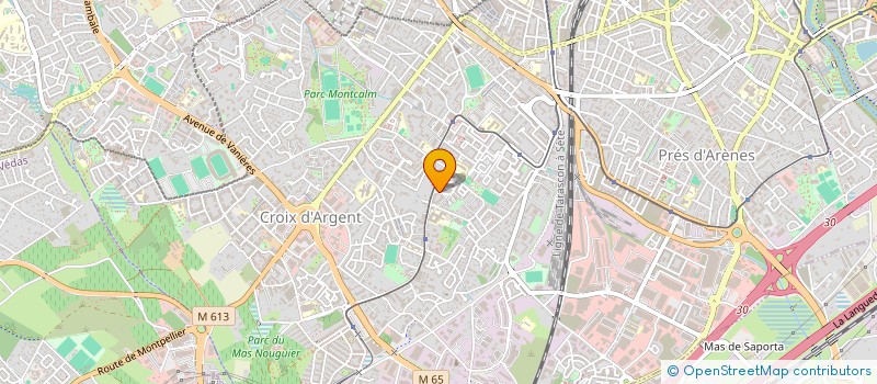 localisation de l'entreprise MONSIEUR YAHIA GUERGACHI à MONTPELLIER