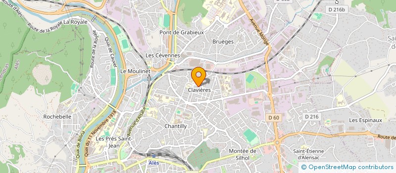 localisation de l'entreprise MONSIEUR YAHIA IDRI à ALES