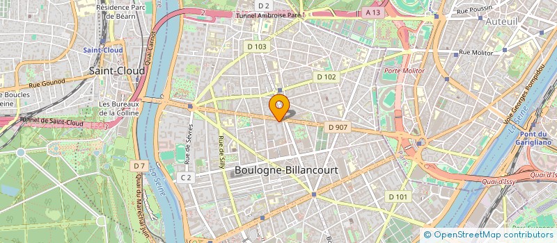 localisation de l'entreprise MONSIEUR YAHIA LADJIMI à BOULOGNE-BILLANCOURT