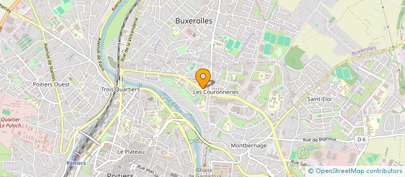 localisation de l'entreprise MONSIEUR YAHIA MAROUFI  POITIERS