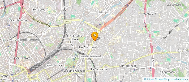 localisation de l'entreprise MONSIEUR YAHIA MEBARKIA  MARSEILLE
