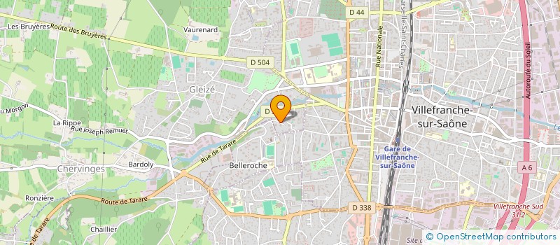 localisation de l'entreprise MONSIEUR YAHIA MENASSEL  GLEIZE