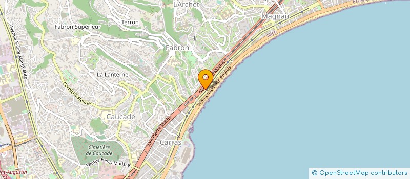 localisation de l'entreprise MONSIEUR YAHIA SEBIA à NICE
