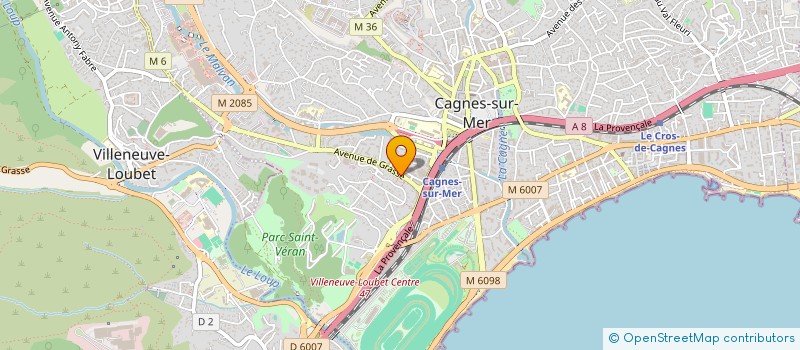 localisation de l'entreprise MONSIEUR YAHIA TAIEB JEMILI à CAGNES-SUR-MER