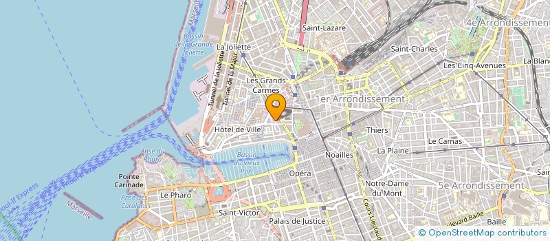 localisation de l'entreprise MONSIEUR YAHIA TOUIL à MARSEILLE