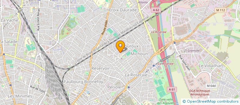 localisation de l'entreprise MONSIEUR YAHIA YALA à TOULOUSE