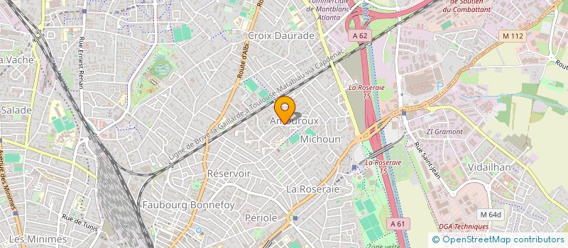 localisation de l'entreprise MONSIEUR YAHIA YOUNES BOUACIDA à TOULOUSE