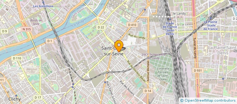 localisation de l'entreprise MONSIEUR YAHIA ZAOUAI à SAINT-OUEN-SUR-SEINE