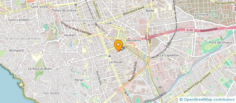 localisation de l'entreprise MONSIEUR YAHIA ZERRAD à MARSEILLE