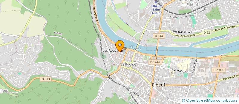 localisation de l'entreprise MONSIEUR YAHIA ZITOUNI  ELBEUF