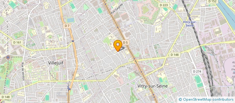 localisation de l'entreprise MONSIEUR YAHN ROUQUET à VITRY-SUR-SEINE
