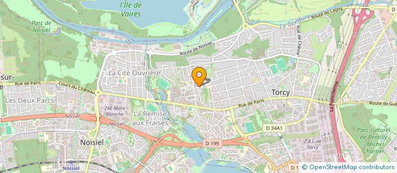 localisation de l'entreprise MONSIEUR YAHOUBA SYLLA  TORCY