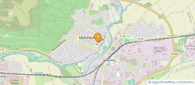 localisation de l'entreprise MONSIEUR YAHVA DADASHI-TAZEHOZI  MOLSHEIM