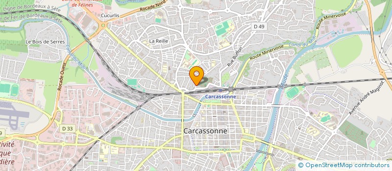 localisation de l'entreprise MONSIEUR YAHY AL BAROUNI à CARCASSONNE