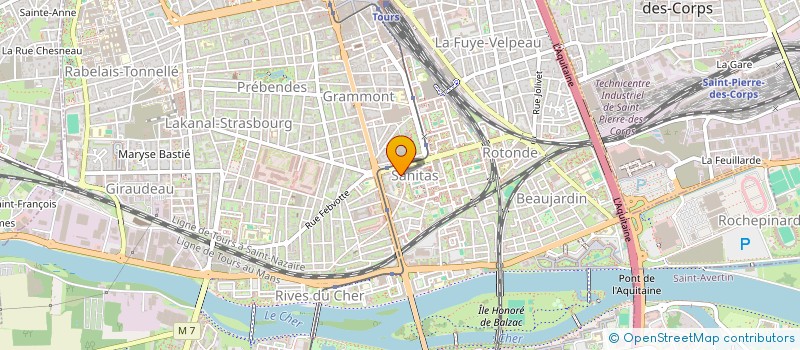 localisation de l'entreprise MONSIEUR YAHYA ADOUM TAGAMAYE  TOURS