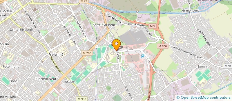 localisation de l'entreprise MONSIEUR YAHYA ALIZADA  LYS-LEZ-LANNOY