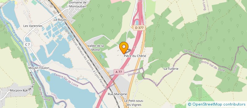 localisation de l'entreprise MONSIEUR YAHYA AMMARA à SOUPPES-SUR-LOING