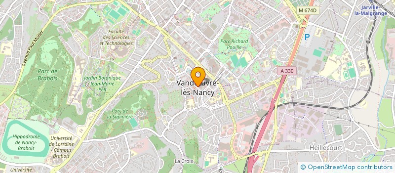 localisation de l'entreprise MONSIEUR YAHYA ARCHID  VANDUVRE-LES-NANCY