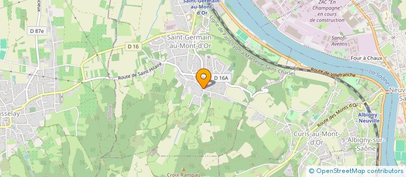 localisation de l'entreprise MONSIEUR YAHYA AYDOGAN  SAINT-GERMAIN-AU-MONT-D'OR