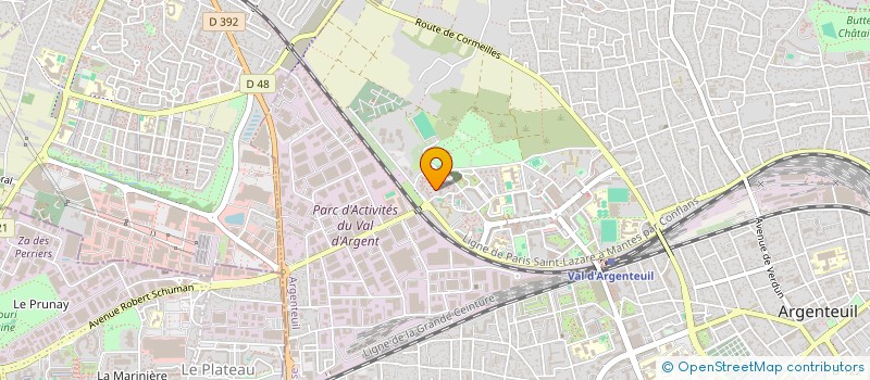 localisation de l'entreprise MONSIEUR YAHYA BENAISSAOUI  ARGENTEUIL