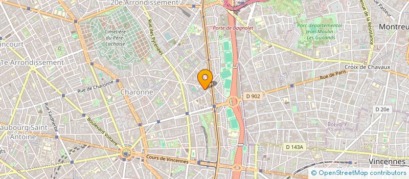 localisation de l'entreprise MONSIEUR YAHYA CAMARA  PARIS