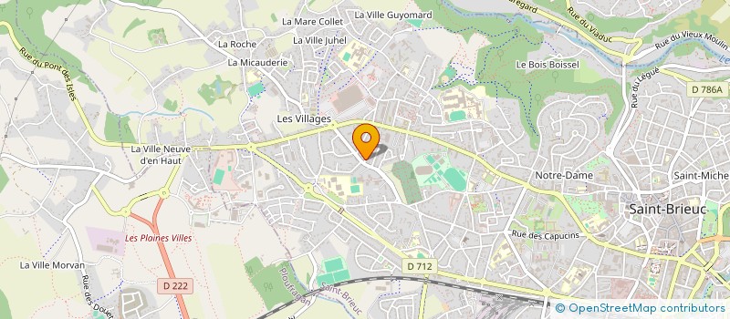 localisation de l'entreprise MONSIEUR YAHYA CHARAI à SAINT-BRIEUC