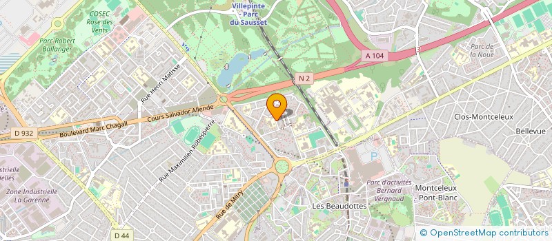 localisation de l'entreprise MONSIEUR YAHYA DOUGHMANI  AULNAY-SOUS-BOIS