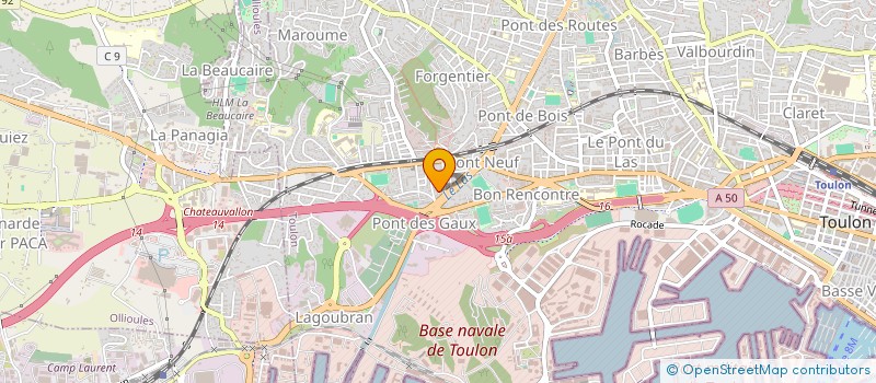 localisation de l'entreprise MONSIEUR YAHYA EL ACHHAB  TOULON