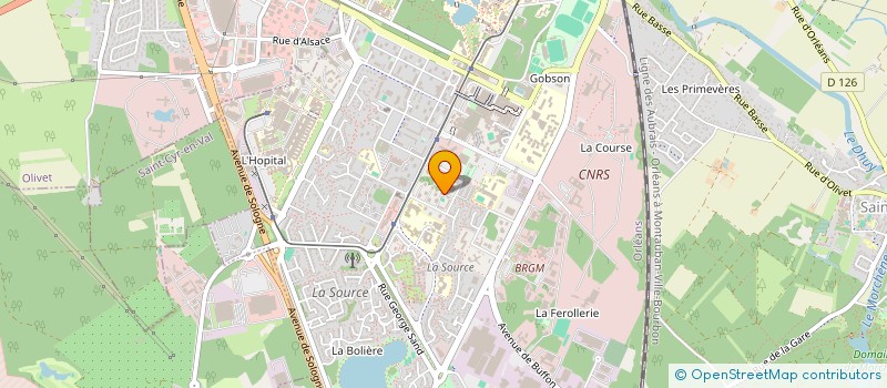 localisation de l'entreprise MONSIEUR YAHYA EL ASRI à ORLEANS