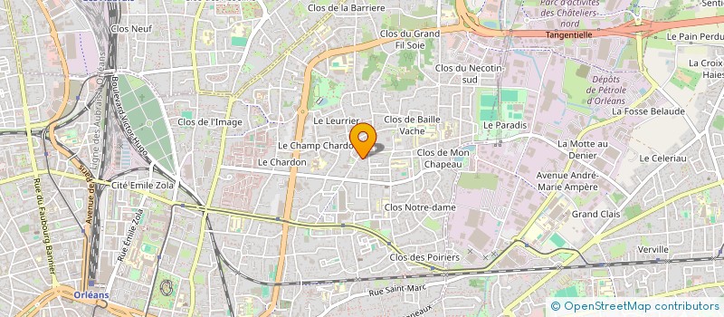 localisation de l'entreprise MONSIEUR YAHYA EL HAJEB à ORLEANS