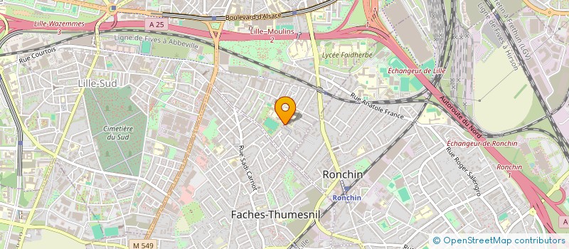 localisation de l'entreprise MONSIEUR YAHYA EL MAOUALKHEIR à LILLE