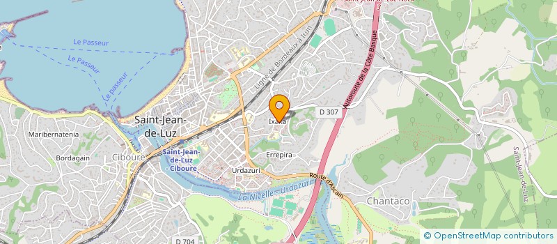 localisation de l'entreprise MONSIEUR YAHYA EN NEGGAZ à SAINT-JEAN-DE-LUZ