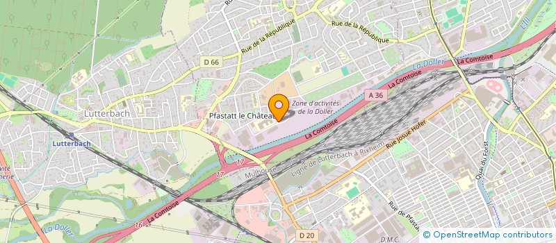 localisation de l'entreprise MONSIEUR YAHYA ERDOGAN  PFASTATT