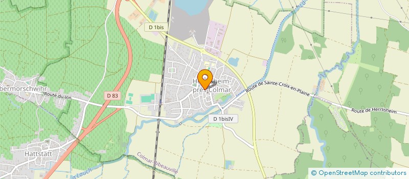 localisation de l'entreprise MONSIEUR YAHYA HADOUI  HERRLISHEIM-PRES-COLMAR