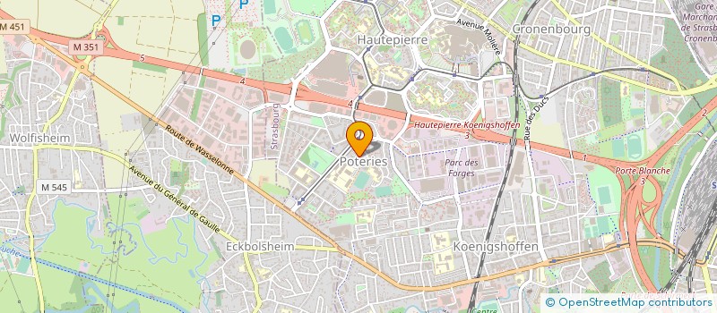 localisation de l'entreprise MONSIEUR YAHYA HAJEB à STRASBOURG