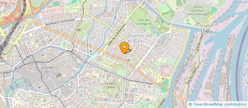localisation de l'entreprise MONSIEUR YAHYA KILINC à STRASBOURG