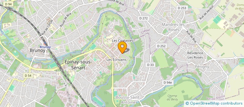 localisation de l'entreprise MONSIEUR YAHYA LAZAAR  EPINAY-SOUS-SENART