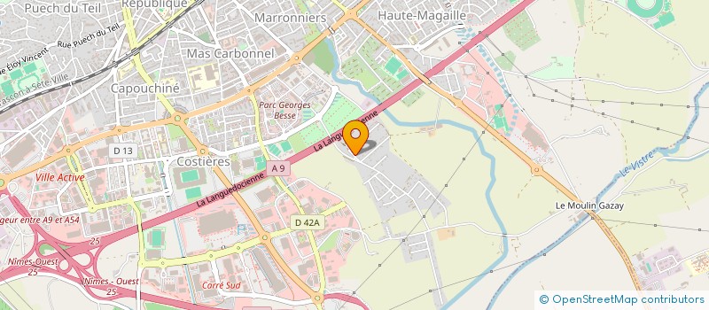 localisation de l'entreprise MONSIEUR YAHYA MESSAOUDI  NIMES