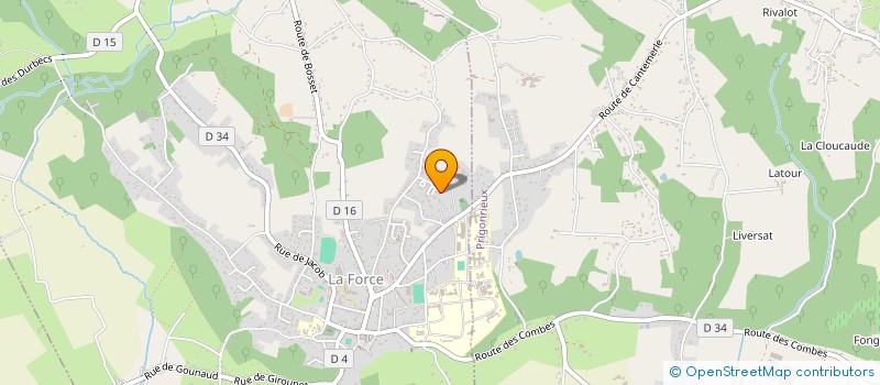 localisation de l'entreprise MONSIEUR YAHYA REMMO  LA FORCE