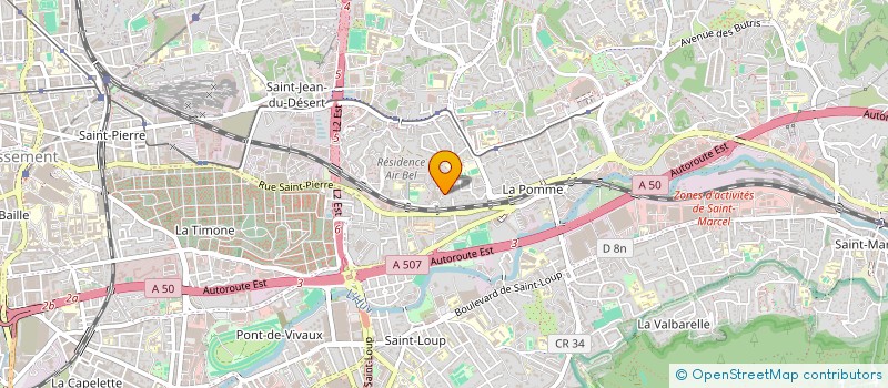 localisation de l'entreprise MONSIEUR YAHYA SHEKH ALI à MARSEILLE