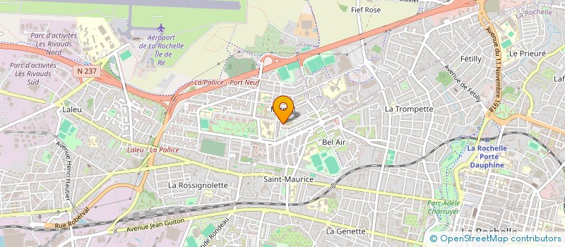 localisation de l'entreprise MONSIEUR YAHYA TISS  LA ROCHELLE