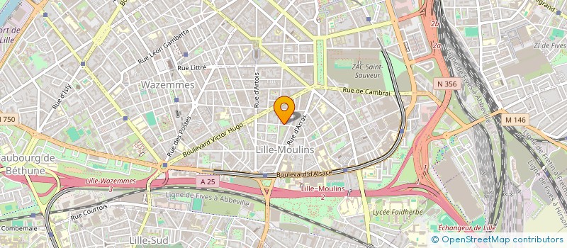 localisation de l'entreprise MONSIEUR YAHYA TORCHE à LILLE