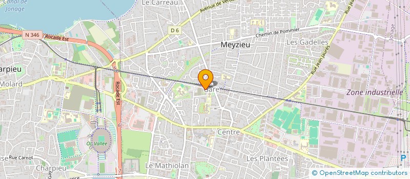 localisation de l'entreprise MONSIEUR YAHYA ZOUYTEN  MEYZIEU