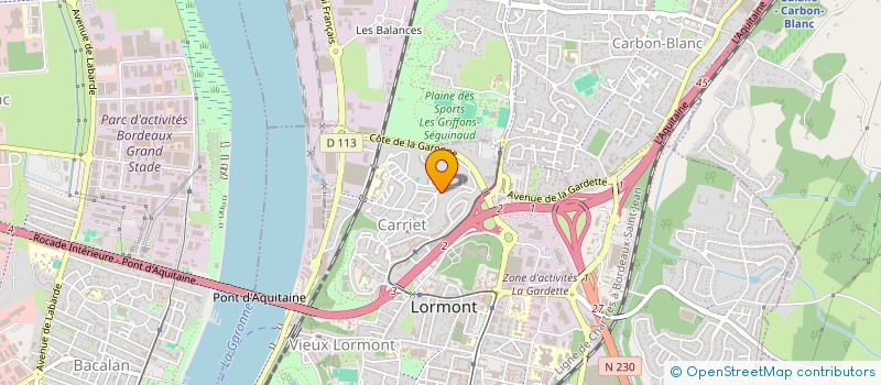 localisation de l'entreprise MONSIEUR YAHYA ZRIKIH SABBAH  LORMONT